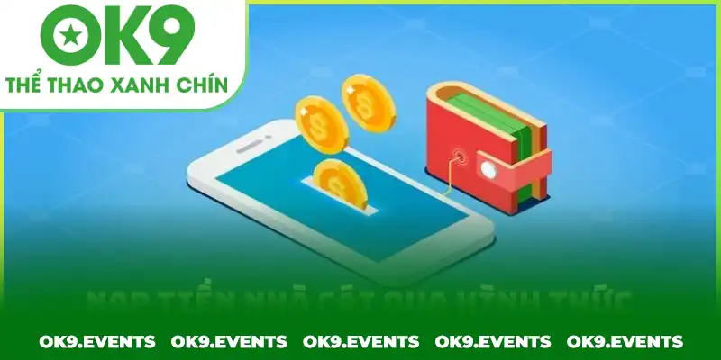 Nạp tiền OK9 qua chuyển khoản ngân hàng